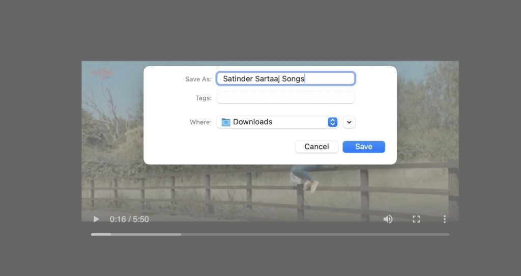 Download YouTube Videos on mac