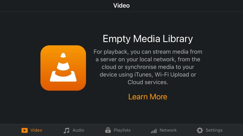 VLC Interface for iPad