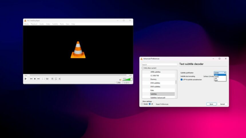 How to Change Subtitle Position in VLC Media Player