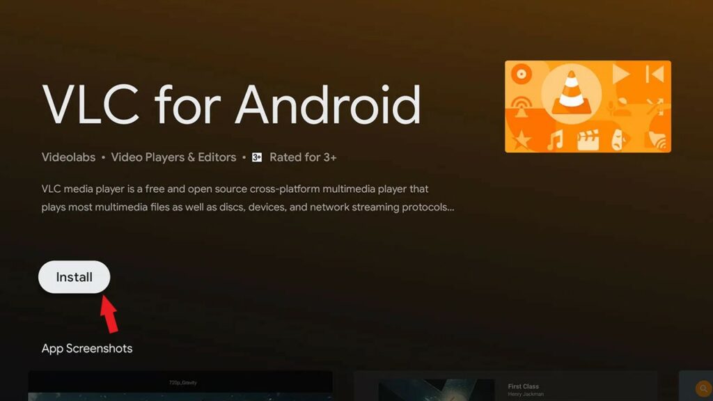 Installing VLC Media Player on Android TV